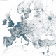Illustration for article titled These stunning maps were made entirely from geotagged tweets